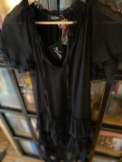 By Cabo jedwabna czarna sukienka Florence NOWA rozm.S