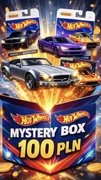 Hot wheels mystery box 100PLN