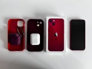 iPhone 13 128GB Product Red – Stan Idealny, 84% + GRATIS AirPods, 2x ETUI