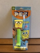 PEZ - SPONGEBOB - KANCIASTOPORTY - DOZOWNIK DO CUKIERKÓW - ZIELONA NÓŻKA