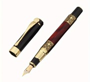 Piękne, biznesowe pióro z tłoczkiem 530złoty Mahoń Promocja... 