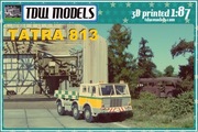 Tatra 813 TDW models - druk 3d 