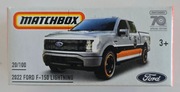 MATCHBOX   2022 FORD F-150LIGHTNING