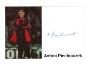 Antoni Piechniczek autograf selekcjonera 10x15 
