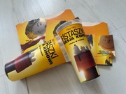 Kubek kinowy + pudełko na popcorn "Fistaszki"