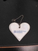 Brelok odblaskowy serce Stockholm