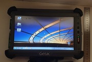 Pancerny tablet GETAC na Windowsie. 