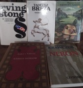 Zestaw 5 książek nr 1 " historyczno - dociekliwe"