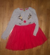 LITTLE KIDS dziewczęca tiulowa sukienka 134 cm 