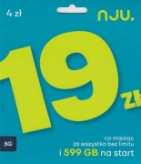 STARTER NJU 5PLN x 20 sztuk