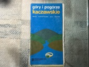 Góry i Pogórze Kaczawskie - mapa.