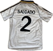 Michel Salgado oryginalny autograf! Real Madryt Hiszpania 