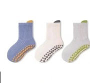Skarpetki Antypoślizgowe dla dzieci - Miękkie, Oddychające - 3 pary