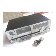 Vintage magnetofon 1-kasetowy RFT GC 6031 Stereo Casette Deck kabel Din
