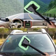 Szczotka do szyb auta WEWNĘTRZNYCH | mikrofibra | bez smug