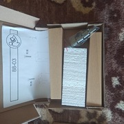 Komplet Drewnianych Nóżek Nóg Do Mebli FIJI Ścięte 2 Sztuki Kolor Dąb