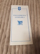 program ulotka bilet filharmonia lubelska koncert symfoniczny nr 754