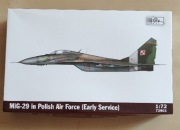 IBG MiG-29 nowy, skala 1:72 polska wersja
