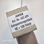 100 szt. Jansen 452.499 element odwadniający do drzwi uszczelki