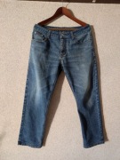 dżinsy spodnie męskie klasyczne casual regular proste nogawki