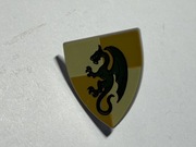 LEGO CASTLE TARCZA TRÓJKĄTNA ZE SMOKIEM 3846pb028