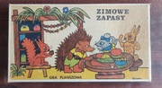 Gra planszowa PRL "Zimowe zapasy"