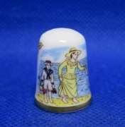 Naparstek Kolekcjonerski Porcelanowy Caverswall - Mother Dzień Mamy 1983