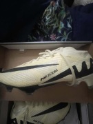 NIKE AIR ZOOM MERCURIAL Superfly9 elite FG MAD READY - ŻÓŁTY/CZARNY 