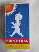 Zapałki kolekcjonerskie reklamowe Solstickan . Duże . 