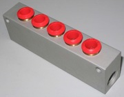 Listwa szybkozłącz.AIGNEP-Włochy-fi8x gw.1/4cala-1szt-(Nowa)