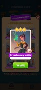 Karta Coin Master Kryształowy królik. 