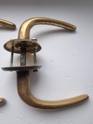 Stare klamki mosiężne 