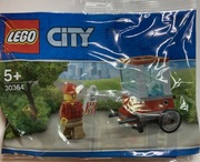 Lego City 30364 Wózek z Popcornem Polybag MISB z 2019