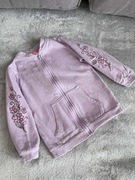 Dresowa dziecięca rozpinana bluza z bawełny dla dziewczynki 98 cm 2-3 lata
