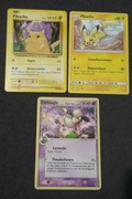 Niemieckie karty Pokemon. 