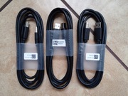 KABEL PRZEWÓD DELL USB A-B 3.0 - 180 cm - zestaw 3 sztuk - nowe