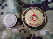 Challenge coin 8 Pułk Piechoty Morskiej USMC
