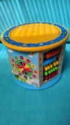 Kinderplay kostka edukacyjna 8w1 drewniana