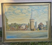 Obraz olejny na płótnie, sygnowany. Lata 80-te