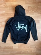 Bluza Stussy czarna hoodie rozmiar S
