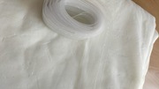 Firanka ecru kreszowana 6 mb/3 m +taśma 