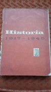 Książka stara Historia Polski 1917 - 1945 uszkodzona państwowe zakłady