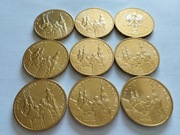 KALWARIA ZEBRZYDOWSKA 9 sztuk Monety MENNICZE 2010