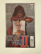 Civil War II #0 2016 Phil Noto Variant cover Miss Marvel