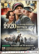 1920 Bitwa Warszawska. Oryginalny plakat filmowy