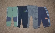 4x Spodnie dresowe rozm.86