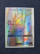 Karta Pokemon Rayquaza GX rainbow 