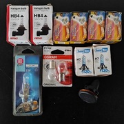 Zestaw żarówek samochodowych + uchwyt magnetyczny