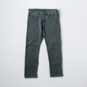 Sarol spodnie jeansowe męskie szare ocieplane W35 M L casual basic y2k