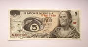 5 Pesos 1972 r.  Meksyk